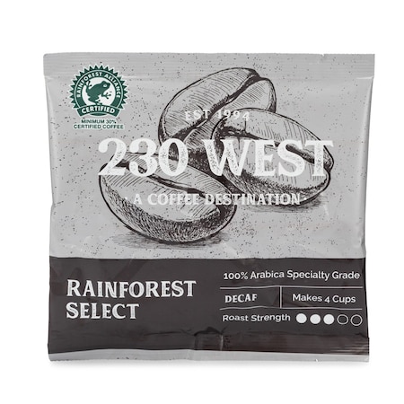 230 West Rainforest Select, Decaf, 4-Cup, 100PK 40040002 | Zoro